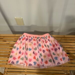 Pink Conversations Heart Skirt